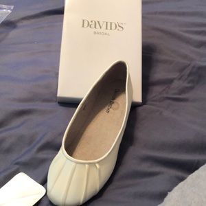 David’s Bridal flats